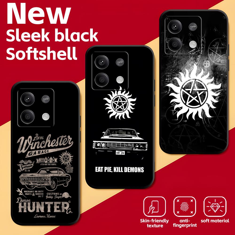 Xiaomi Redmi Note 14 - Coque de téléphone Supernatural avec motif