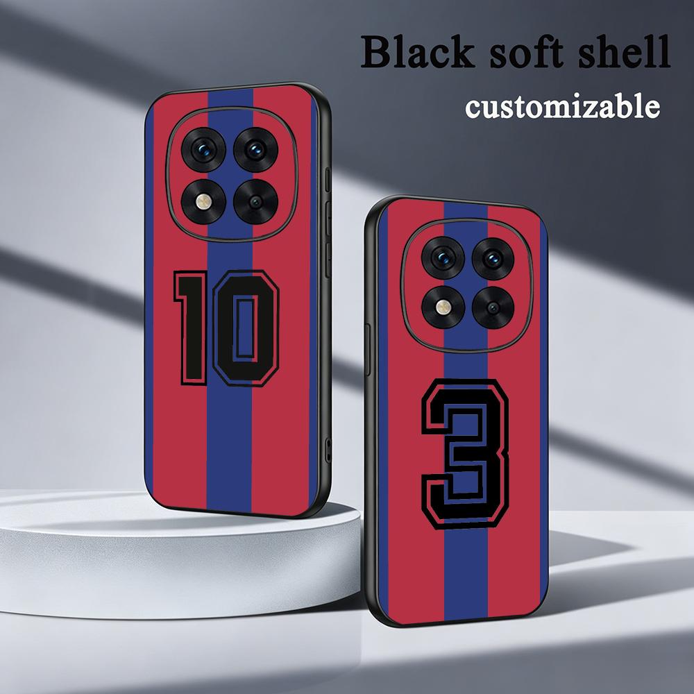 Xiaomi Redmi Note 14 - Coque de téléphone B-barcelonas football pour