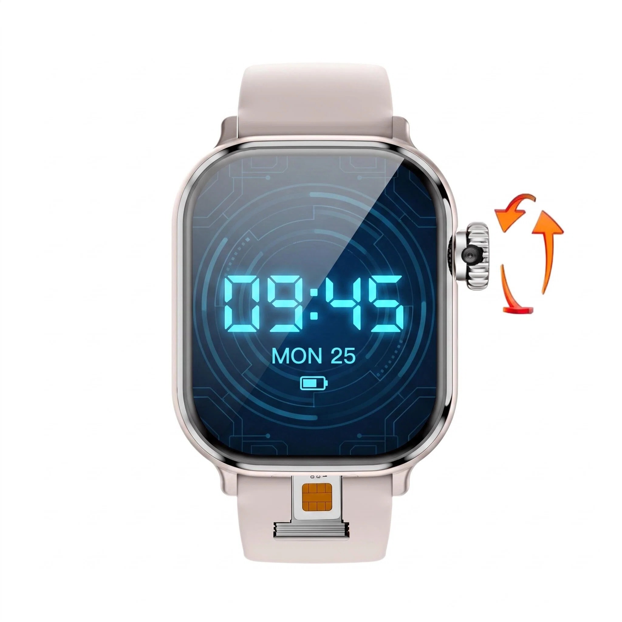 Fall Detection Watch - Montre connectée 32 Go + 512