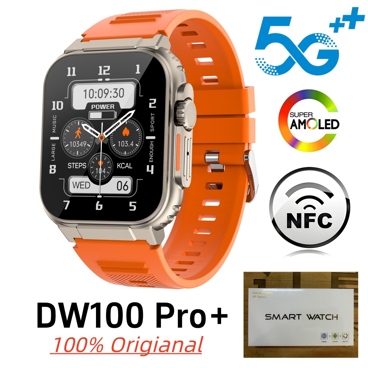 Nouvelle montre connectée DW10 - Fall Detection Watch avis et prix